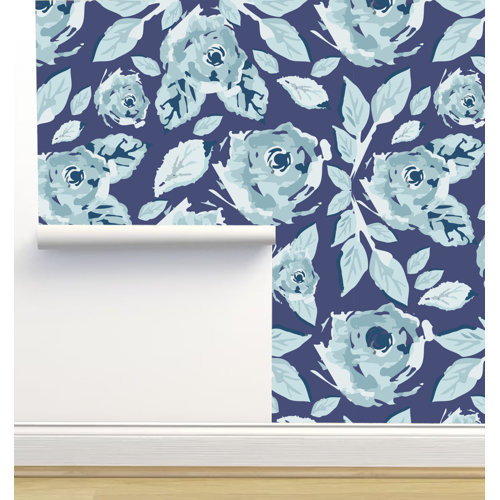 Limitless Walls Ninola Designs Peel & Stick Floral Roll Wayfair